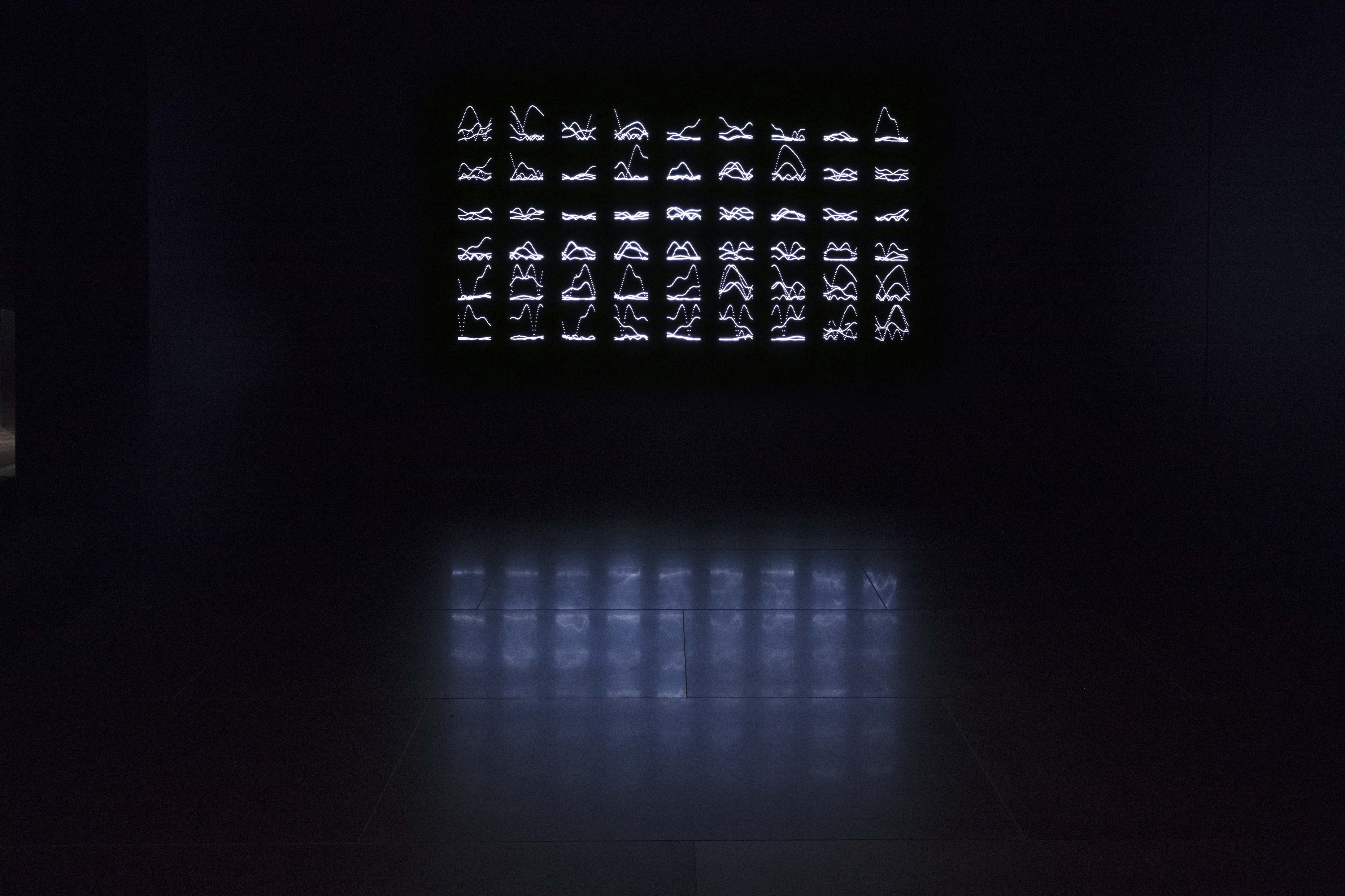 Catherine Christer Hennix, Fragments from LINCOS (for intergalactic Communications), 1969/2018. Thresholds of Perception, Catherine Christer Hennix in Empty Gallery, 30. Juni - 8. September, 2018. 
Courtesy die Kuenstlerin und Empty Gallery. Foto: Michael Yu